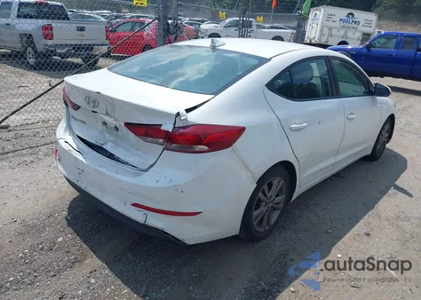 2018 Hyundai Elantra Sel из США, поврежденный, VIN 5NPD84LF7JH311897